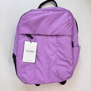 Calpak Luka Laptop Backpack Padded Travel Work School Bag Luggage Lilac Purple